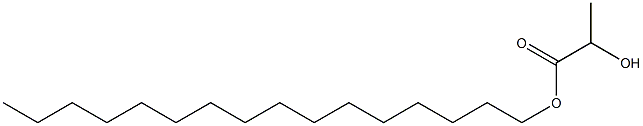 D-Lactic acid cetyl ester 结构式