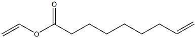 8-Nonenoic acid ethenyl ester 结构式