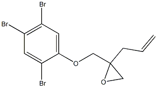 2,4,5-Tribromophenyl 2-allylglycidyl ether 结构式