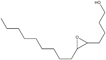 5,6-Epoxypentadecan-1-ol 结构式