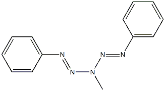 3-Methyl-1,5-diphenyl-1,4-pentazadiene 结构式