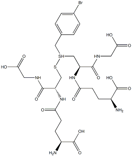 S-p-Bromobenzylglutathione 结构式