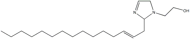 2-(2-Pentadecenyl)-3-imidazoline-1-ethanol 结构式