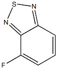 4-Fluoro-2,1,3-benzothiadiazole 结构式