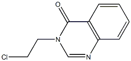 3-(2-Chloroethyl)quinazolin-4(3H)-one 结构式