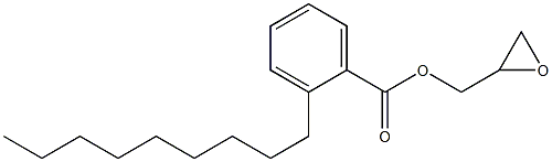 2-Nonylbenzoic acid glycidyl ester 结构式