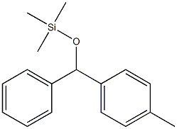 Phenyl(4-methylphenyl)(trimethylsiloxy)methane 结构式