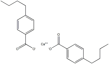 Bis(4-butylbenzoic acid)calcium salt 结构式