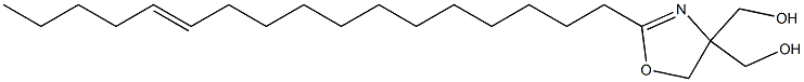 4,4-Bis(hydroxymethyl)-2-(12-heptadecenyl)-2-oxazoline 结构式