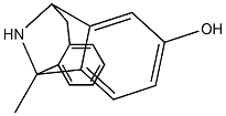 8-Hydroxy-5-methyl-10,11-dihydro-5H-dibenzo[a,d]cyclohepten-5,10-imine 结构式