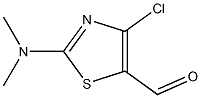 2-(Dimethylamino)-4-chlorothiazole-5-carbaldehyde 结构式