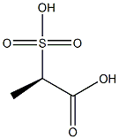 [R,(+)]-2-Sulfopropionic acid 结构式