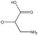 3-Amino-2-chloropropionic acid 结构式