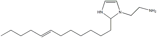 1-(2-Aminoethyl)-2-(7-dodecenyl)-4-imidazoline 结构式