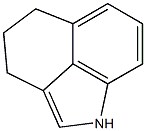 1,3,4,5-Tetrahydrobenzo[cd]indole 结构式