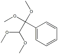 1,1,2,2-Tetramethoxy-1-phenylethane 结构式