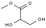 2,3-Dihydroxypropionic acid methyl ester 结构式