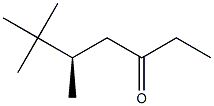 [R,(+)]-5,6,6-Trimethyl-3-heptanone 结构式