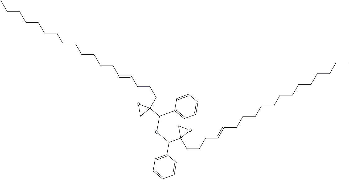 2-(4-Octadecenyl)phenylglycidyl ether 结构式