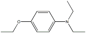 1-Ethoxy-4-(diethylamino)benzene 结构式