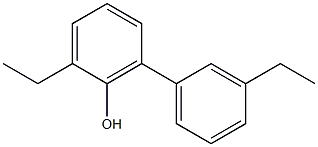 6-(3-Ethylphenyl)-2-ethylphenol 结构式