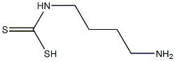 N-(4-Aminobutyl)dithiocarbamic acid 结构式