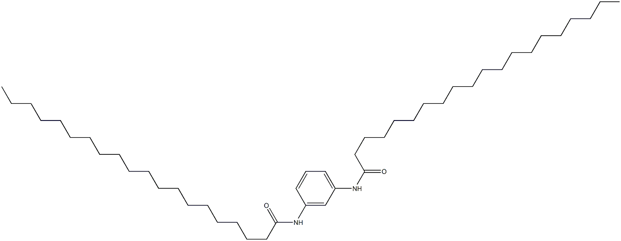 N,N'-Bis(1-oxoicosyl)-m-phenylenediamine 结构式