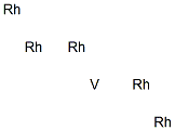 Vanadium pentarhodium 结构式