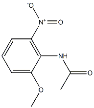 2'-Methoxy-6'-nitroacetanilide 结构式