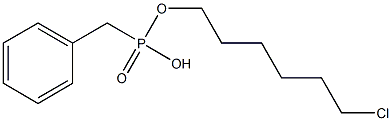 Benzylphosphonic acid (5-chloropentyl)methyl ester 结构式