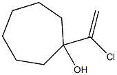 1-(1-Chloroethenyl)-1-cycloheptanol 结构式