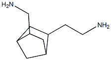 2-Aminomethyl-5-(2-aminoethyl)bicyclo[2.2.1]heptane 结构式