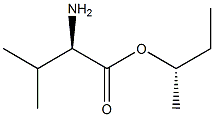 (S)-2-Amino-3-methylbutanoic acid (R)-1-methylpropyl ester 结构式