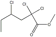 2,2,4-Trichlorocaproic acid methyl ester 结构式