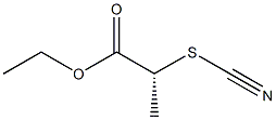 [R,(-)]-2-Thiocyanatopropionic acid ethyl ester 结构式