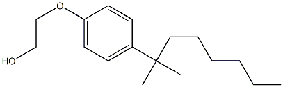 2-[4-(1,1-Dimethylheptyl)phenoxy]ethanol 结构式