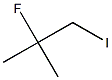 2-Fluoro-2-methyl-1-iodopropane 结构式