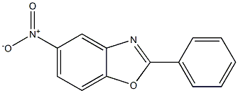 5-Nitro-2-[phenyl]benzoxazole 结构式