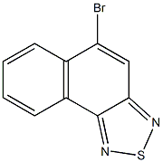 5-Bromonaphtho[1,2-c][1,2,5]thiadiazole 结构式