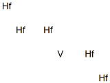 Vanadium pentahafnium 结构式