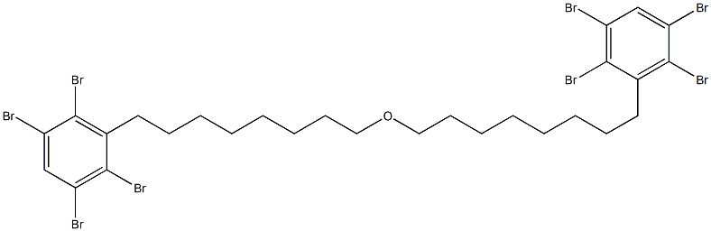 2,3,5,6-Tetrabromophenyloctyl ether 结构式