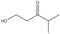 1-Hydroxy-4-methyl-3-pentanone 结构式
