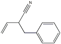 2-(Phenylmethyl)-3-butenenitrile 结构式