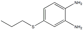 4-(Propylthio)-1,2-benzenediamine 结构式