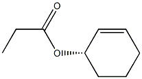 Propionic acid (S)-2-cyclohexenyl ester 结构式