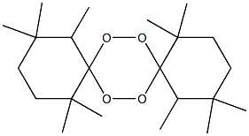 1,1,4,4,5,10,10,13,13,14-Decamethyl-7,8,15,16-tetraoxadispiro[5.2.5.2]hexadecane 结构式