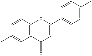 4',6-Dimethylflavone 结构式