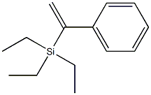 1-Phenylethenyltriethylsilane 结构式