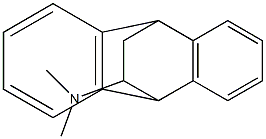 9,10-Dihydro-N,N-dimethyl-9,10-ethanoanthracen-11-amine 结构式