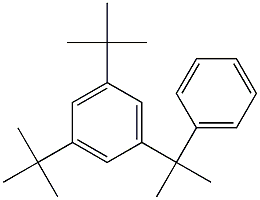 2-(3,5-Di-tert-butylphenyl)-2-phenylpropane 结构式